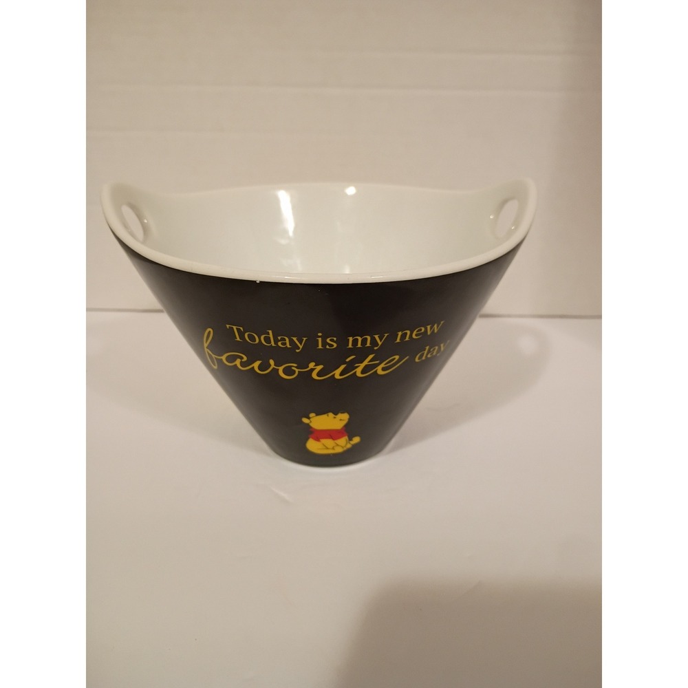 Disney Winnie the Pooh Ceramic Bowl Zrike Brands Today‎ is My New Favorite Day
